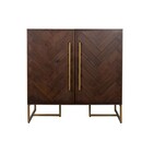 Dutchbone Class Dark Wood Drinks Cabinet from Accessories for the Home