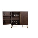 Dutchbone Class Dark Wood Drinks Cabinet from Accessories for the Home