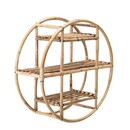 Bloomingville Sia Natural Cane Circular Wall Shelf from Accessories for the Home