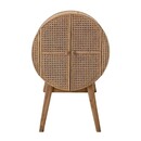 Bloomingville Otto Circular Rattan Cabinet from Accessories for the Home