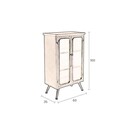 Dutchbone Denza Iron Display Cabinet from Accessories for the Home