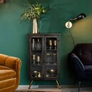 Dutchbone Denza Iron Display Cabinet from Accessories for the Home