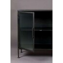 Dutchbone Boli Iron & Ribbed Glass Sideboard from Accessories for the Home