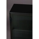 Dutchbone Boli Iron & Ribbed Glass Sideboard from Accessories for the Home