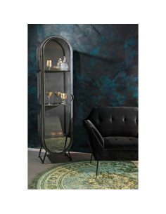 Dutchbone Oval Iron Display Cabinet from Accessories for the Home