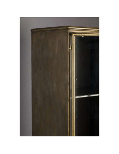 Dutchbone Gertlush Antique Brass Cabinet from Accessories for the Home
