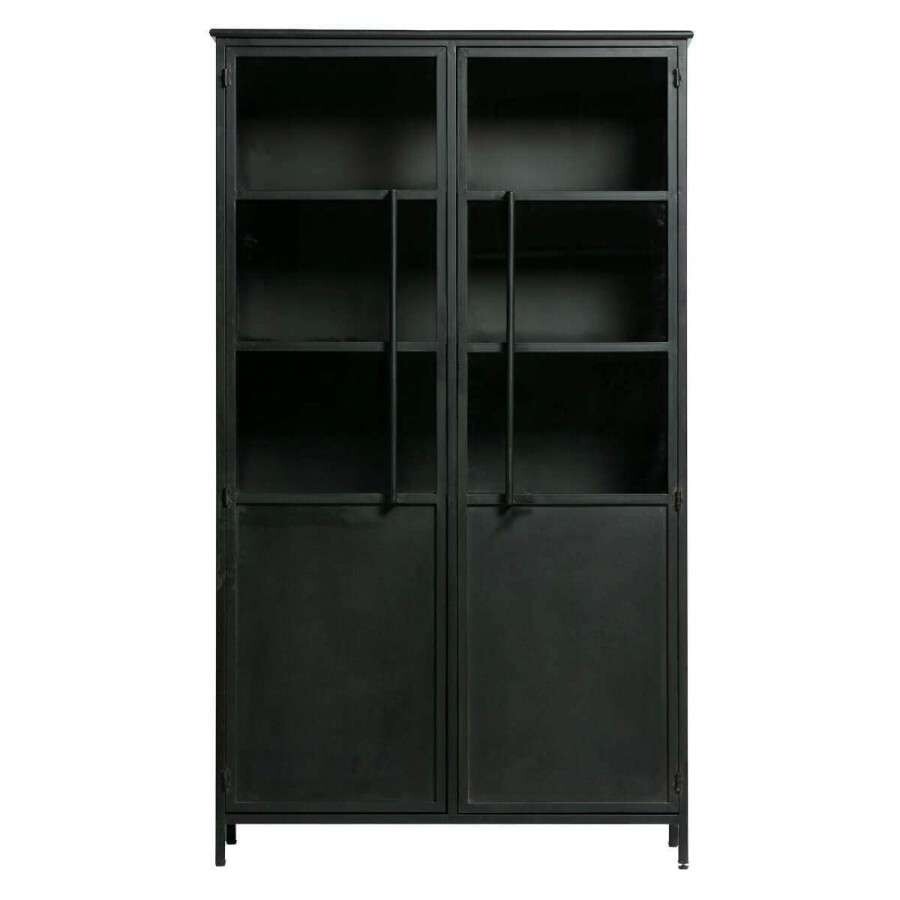 BePureHome Exhibit Black Display Cabinet | Accessories for the Home