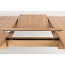 Zuiver Glimps Ash Extending Dining Table from Accessories for the Home