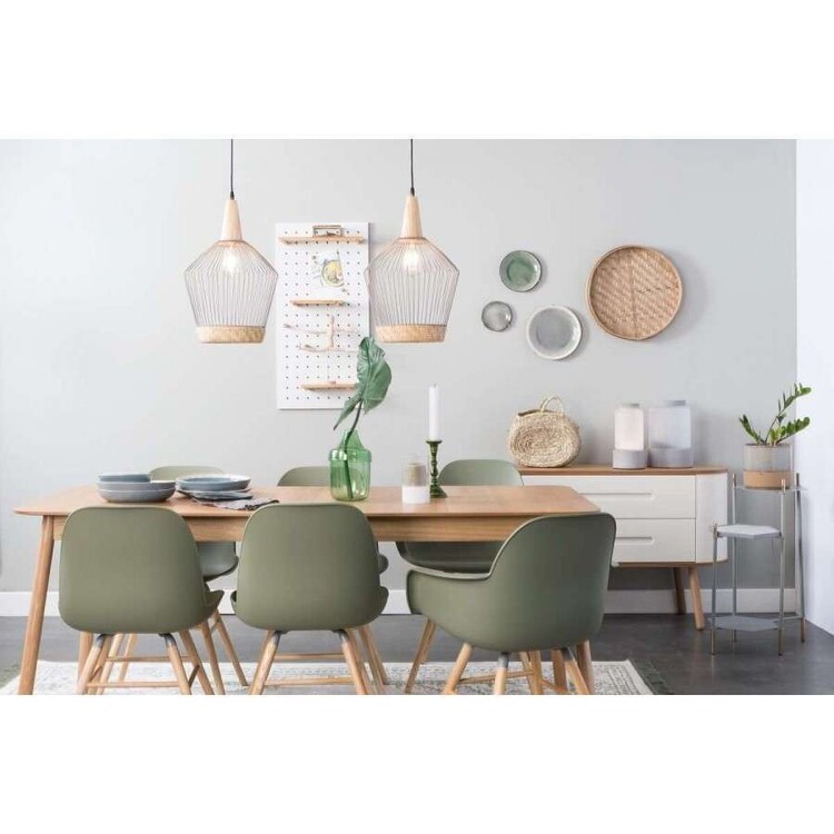 Zuiver Glimps Ash Extending Dining Table from Accessories for the Home