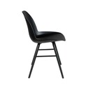 Zuiver Albert Kuip All Black Dining Chair from Accessories for the Home