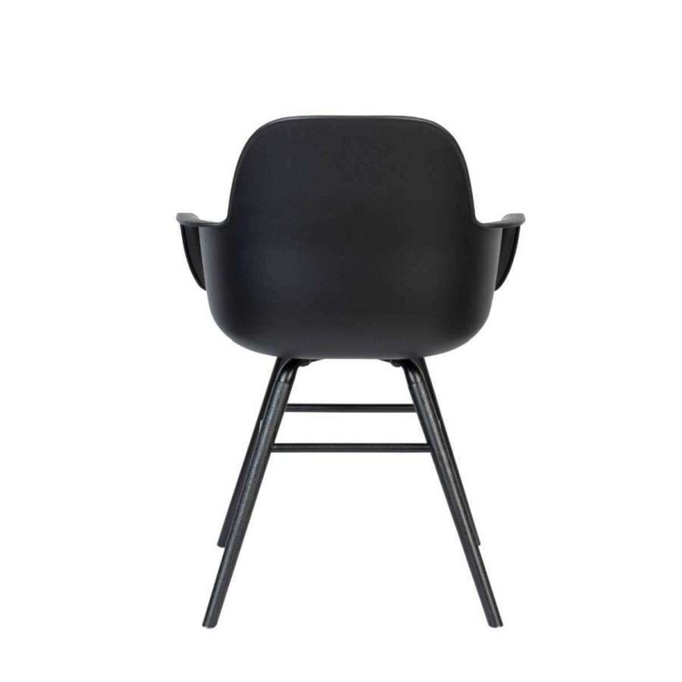 Zuiver Albert Kuip All Black Armchair from Accessories for the Home Zuiver Albert Kuip All Black Armchair from Accessories for the Home