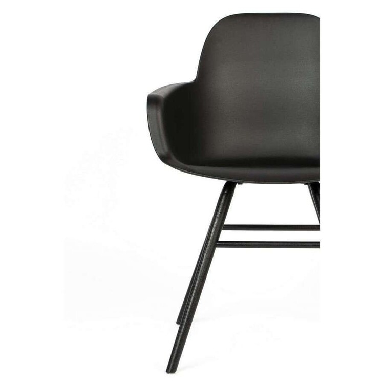 Zuiver Albert Kuip All Black Armchair from Accessories for the Home Zuiver Albert Kuip All Black Armchair from Accessories for the Home