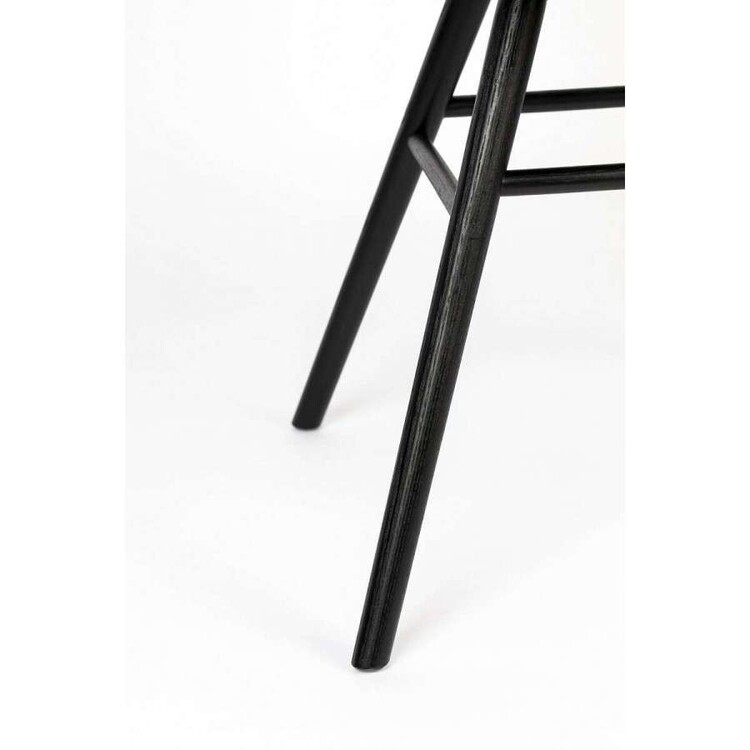 Zuiver Albert Kuip All Black Armchair from Accessories for the Home Zuiver Albert Kuip All Black Armchair from Accessories for the Home