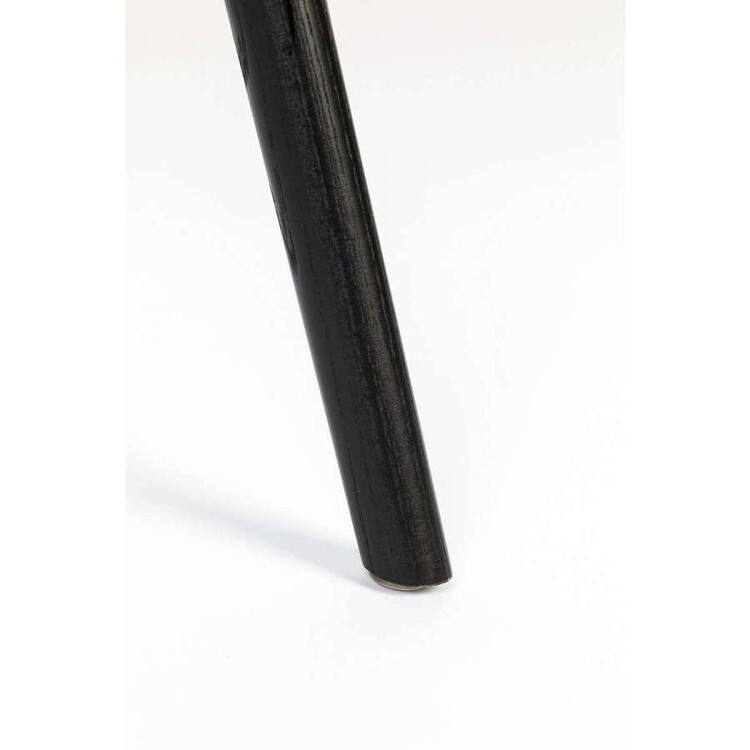 Zuiver Albert Kuip All Black Armchair from Accessories for the Home Zuiver Albert Kuip All Black Armchair from Accessories for the Home