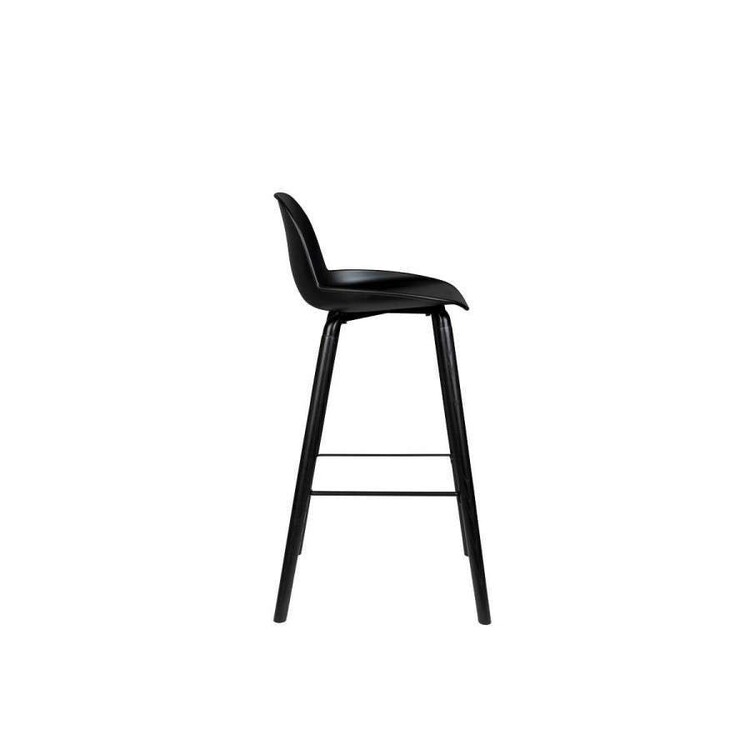 Zuiver Albert Kuip All Black Bar Chair from Accessories for the Home