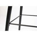 Zuiver Albert Kuip All Black Bar Chair from Accessories for the Home