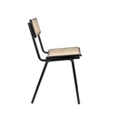 Zuiver Jort Black Rattan Dining Chair from Accessories for the Home