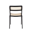 Zuiver Jort Black Rattan Dining Chair from Accessories for the Home