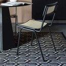 Zuiver Jort Black Rattan Dining Chair from Accessories for the Home