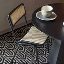 Zuiver Jort Black Rattan Dining Chair from Accessories for the Home