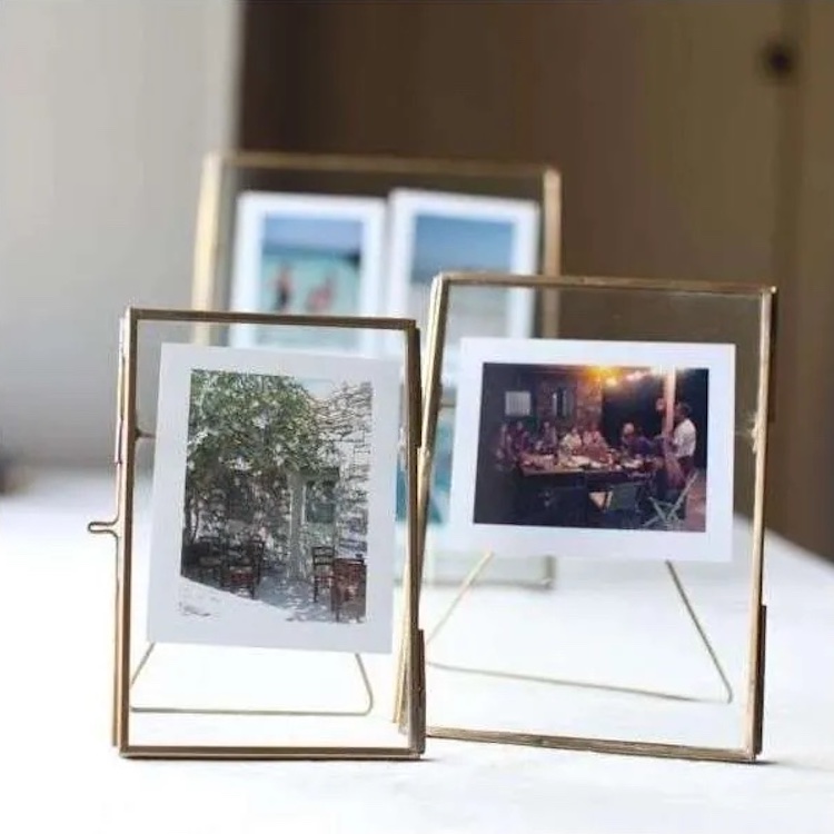 brass photo frames