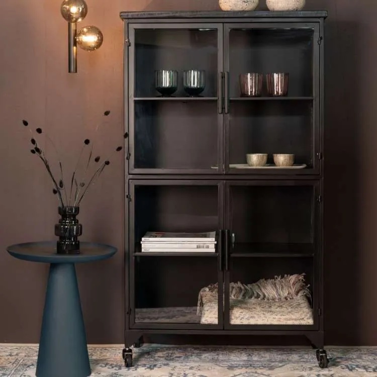 Industrial shop style cabinet