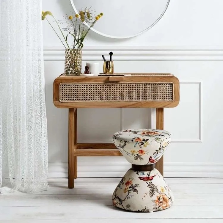 Nordal rattan dressing table